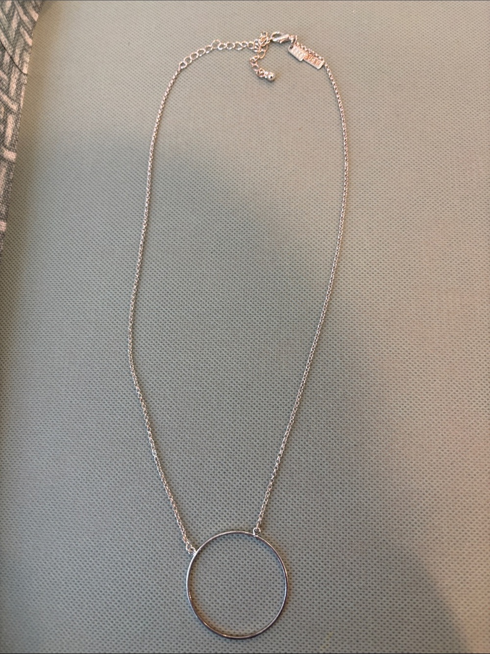 Lele Sadough Minimalist Silver Circle Pendant Necklace - Women's Jewelry